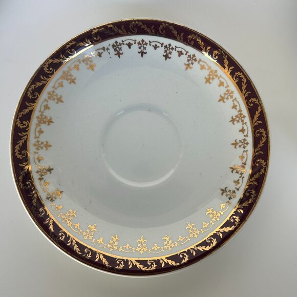 Alfred Meaking Golden Mae Tea Cups, Saucers & Creamer Made in England - Picture 6 of 14